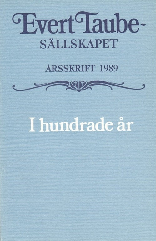 1989: I hundrade år